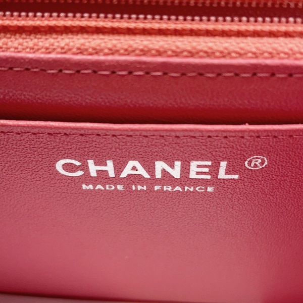 シャネル チェーンショルダーバッグ マトラッセ ココマーク ラムスキン ミニマトラッセ A35200 CHANEL