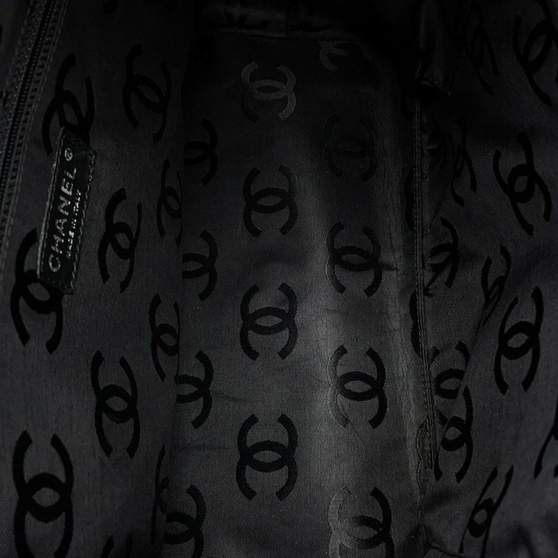 シャネル トートバッグ カンボンライン ラージトート マトラッセ ココマーク レザー A25169 CHANEL ピンク 黒