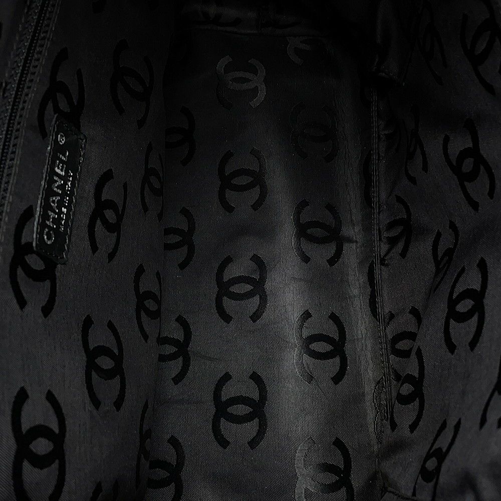 シャネル トートバッグ カンボンライン ラージトート マトラッセ ココマーク レザー A25169 CHANEL ピンク 黒