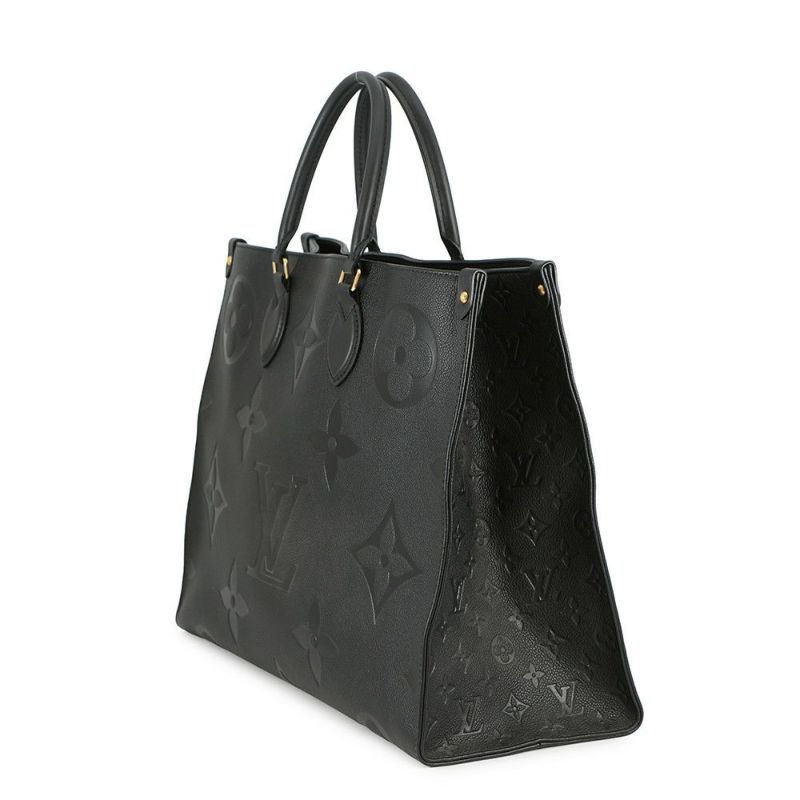 ルイヴィトン トートバッグ モノグラム・アンプラント オンザゴー GM M44925 ヴィトン バッグ 2way ショルダーバッグ 黒 ブラック