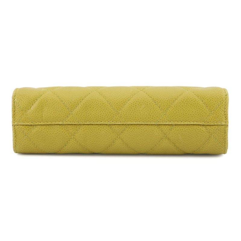 シャネル ウエストバッグ マトラッセ キャビアスキン ウエストポーチミニバック