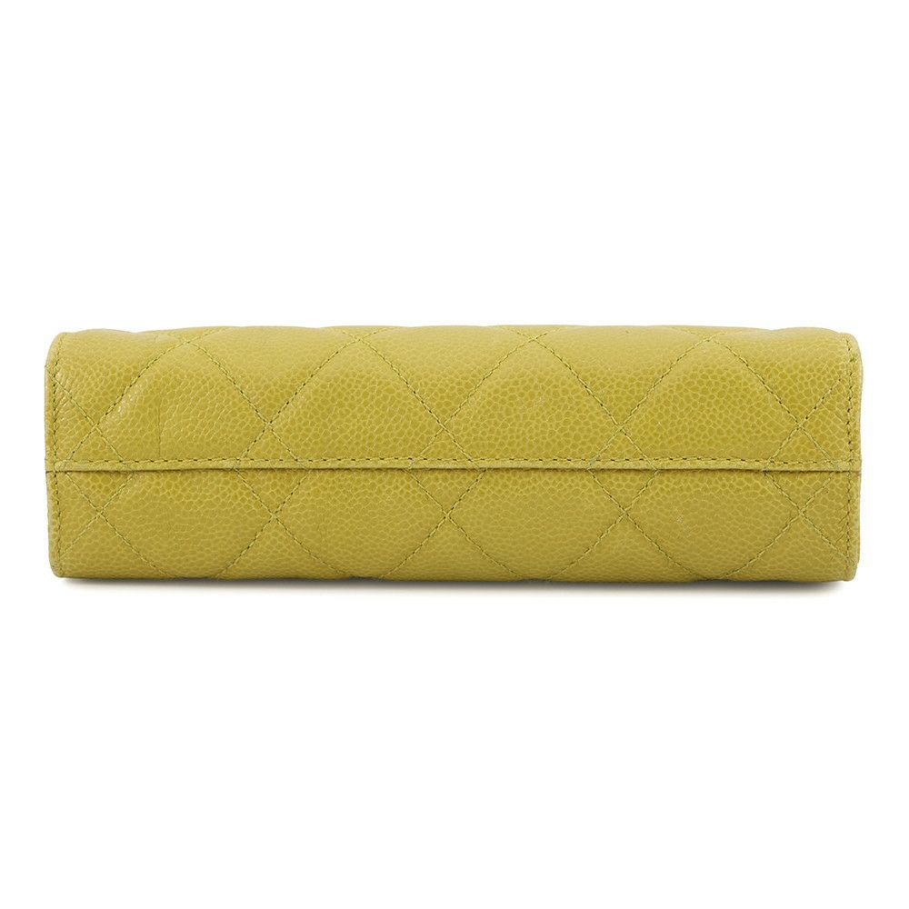 シャネル ウエストバッグ マトラッセ キャビアスキン ウエストポーチミニバック