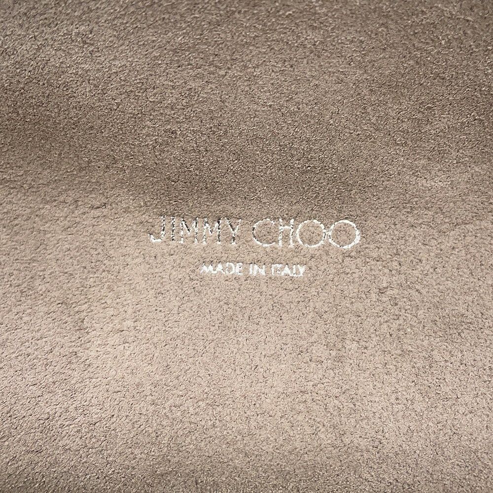 ジミーチュウ チェーンショルダーバッグ LOCKETT PRETITE ベロア JIMMY CHOO