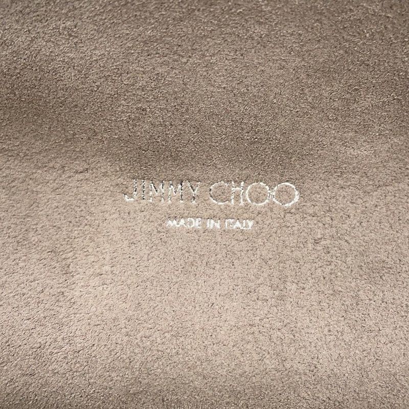 ジミーチュウ チェーンショルダーバッグ LOCKETT PRETITE ベロア JIMMY CHOO