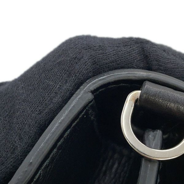 プラダ ショルダーバッグ シティ プレックス リボン レザー プラスチック 1BD067 PRADA 黒