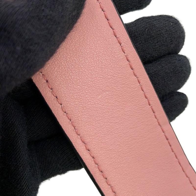 プラダ ショルダーバッグ シティ プレックス リボン レザー プラスチック 1BD067 PRADA 黒