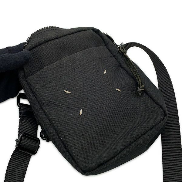 メゾンマルジェラ ショルダーバッグ ショルダーポシェット キャンバス Maison Margiela 黒