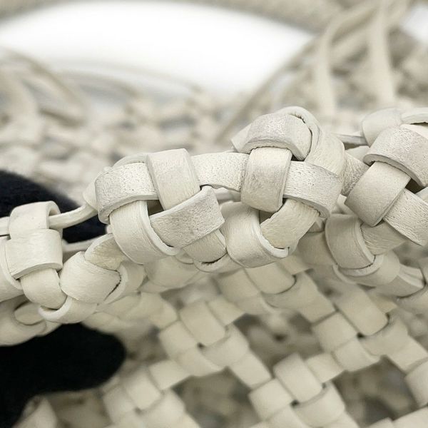 ボッテガヴェネタ トートバッグ カヴァリーノ 709612 BOTTEGA VENETA 白