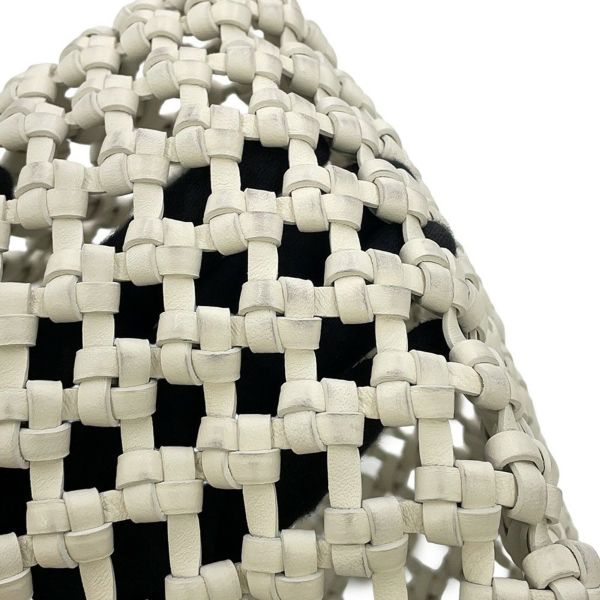 ボッテガヴェネタ トートバッグ カヴァリーノ 709612 BOTTEGA VENETA 白