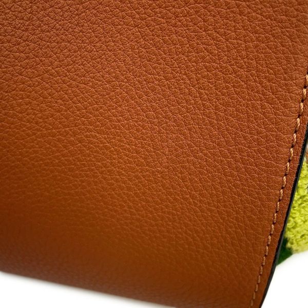 ロエベ ハンドバッグ ドローストリング ハンモック フローラル ミニ カーフレザー 303.30.V07 2way