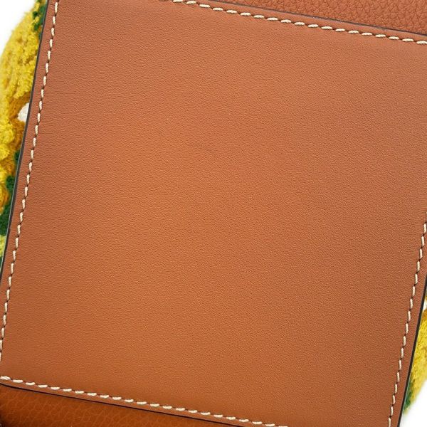 ロエベ ハンドバッグ ドローストリング ハンモック フローラル ミニ カーフレザー 303.30.V07 2way