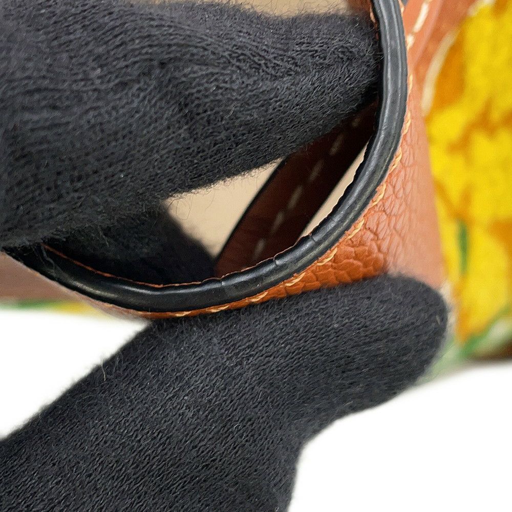 ロエベ ハンドバッグ ドローストリング ハンモック フローラル ミニ カーフレザー 303.30.V07 2way