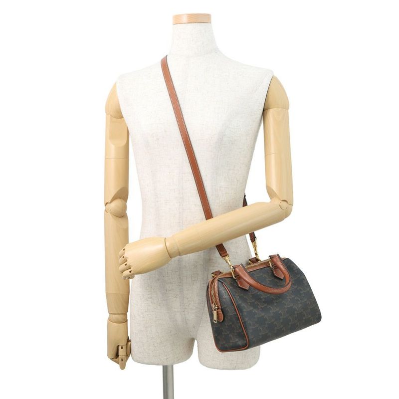 セリーヌ ハンドバッグ トリオンフ スモール ボストンバッグ 197582 CELINE 2way