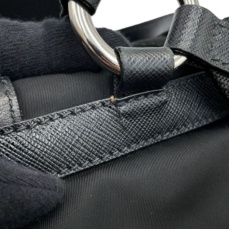 プラダ リュック ナイロン ミニ バックパック 1BZ017 PRADA バッグ リュックサック 黒