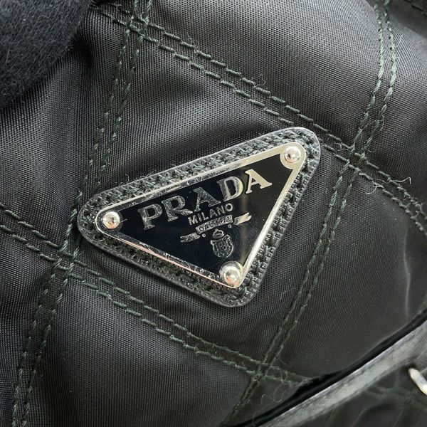 プラダ リュック ナイロン ミニ バックパック 1BZ017 PRADA バッグ リュックサック 黒