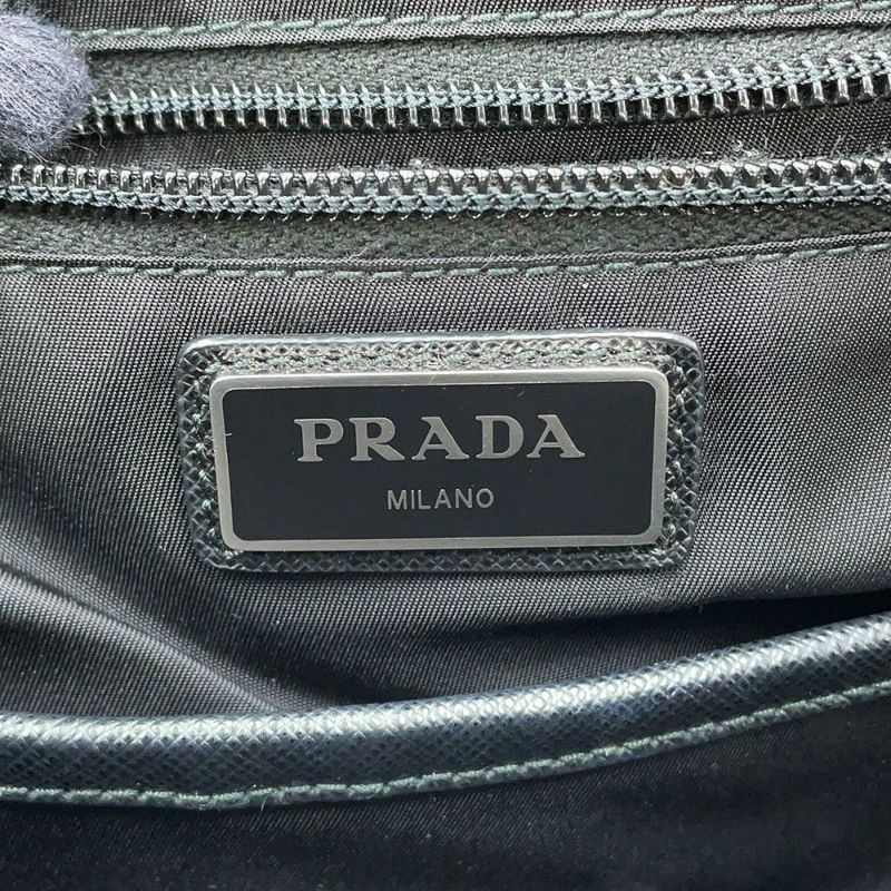 プラダ リュック ナイロン ミニ バックパック 1BZ017 PRADA バッグ リュックサック 黒