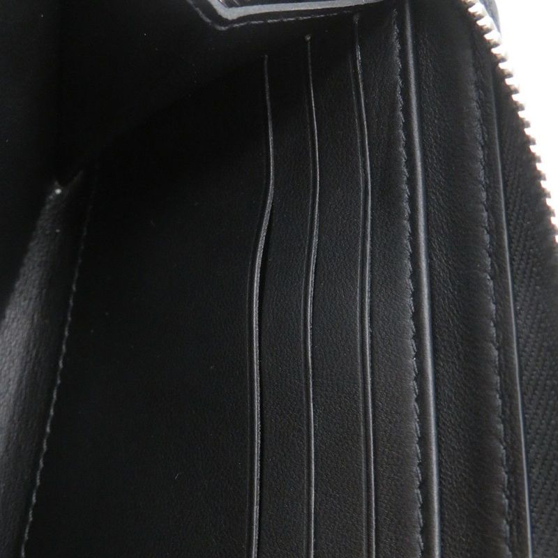 ルイヴィトン 長財布 モノグラム マヒナ ジッピー・ウォレット M61867 LOUIS VUITTON ラウンドファスナー 黒 ブラック
