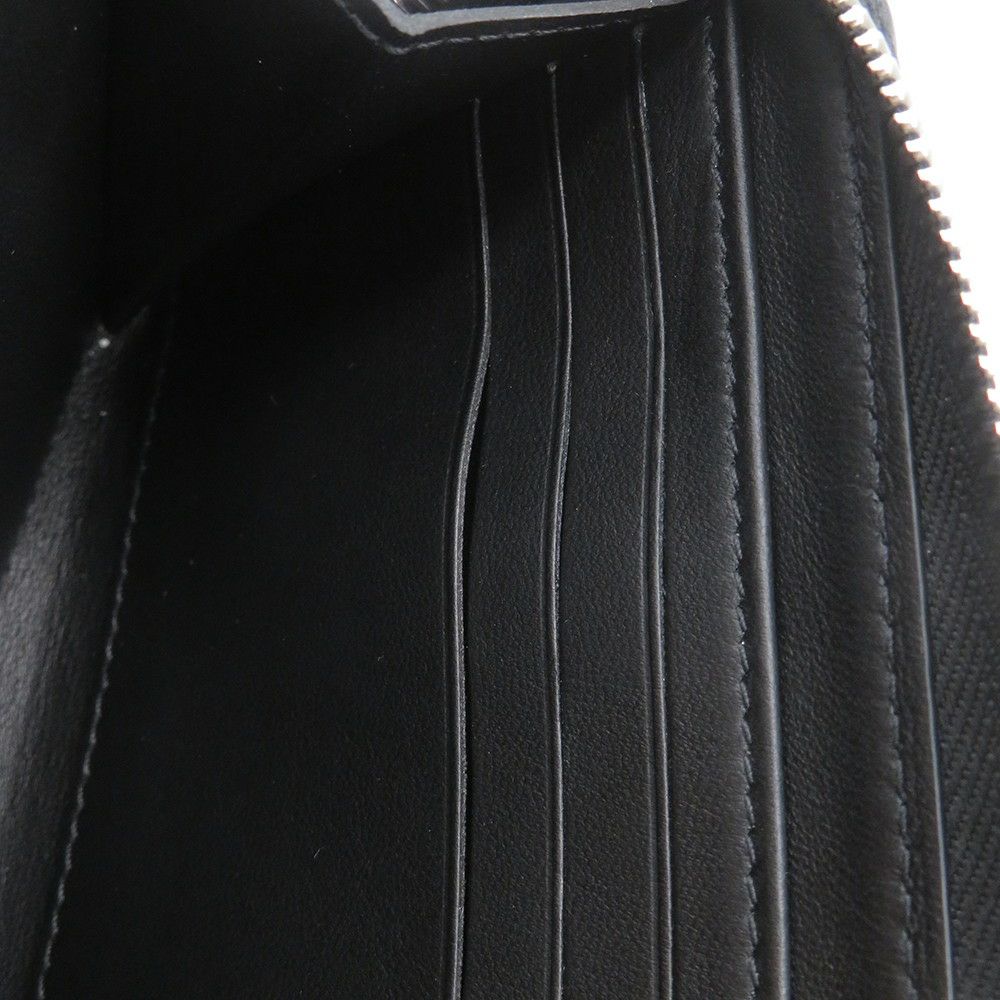 ルイヴィトン 長財布 モノグラム マヒナ ジッピー・ウォレット M61867 LOUIS VUITTON ラウンドファスナー 黒 ブラック