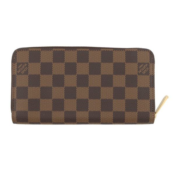 ルイヴィトン 長財布 ダミエ・エベヌ ジッピー・ウォレット N41661 LOUIS VUITTON ヴィトン 財布 ラウンドファスナー