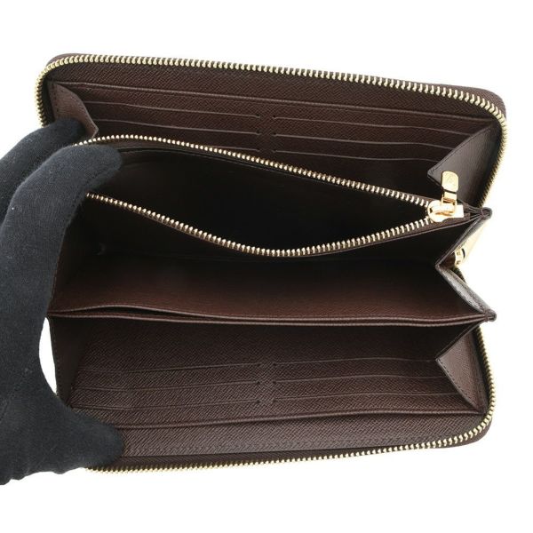 ルイヴィトン 長財布 ダミエ・エベヌ ジッピー・ウォレット N41661 LOUIS VUITTON ヴィトン 財布 ラウンドファスナー