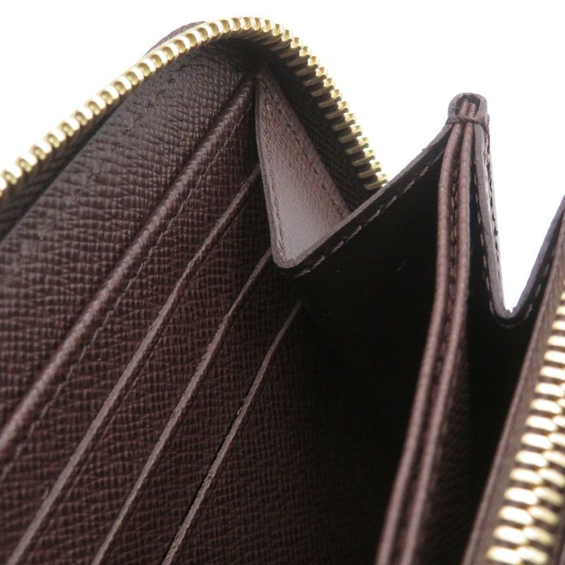 ルイヴィトン 長財布 ダミエ・エベヌ ジッピー・ウォレット N41661 LOUIS VUITTON ヴィトン 財布 ラウンドファスナー