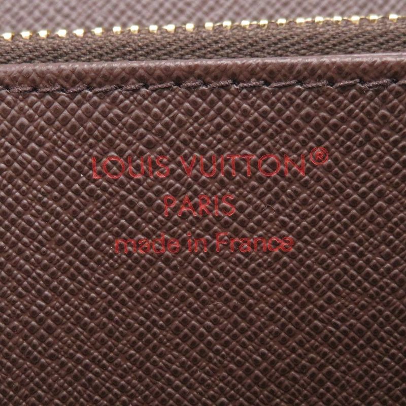 ルイヴィトン 長財布 ダミエ・エベヌ ジッピー・ウォレット N41661 LOUIS VUITTON ヴィトン 財布 ラウンドファスナー