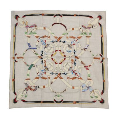 エルメス ストール カレ140 カレジェアン シュヴァル・ドゥ・クール