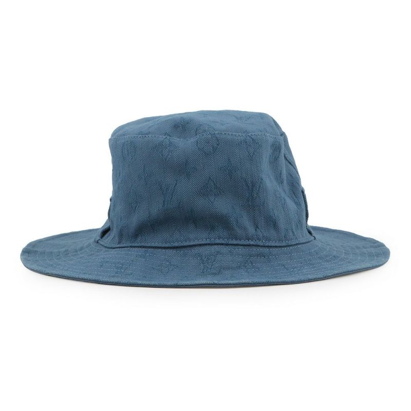 ルイヴィトン バケットハット リバーシブル シャプカ・スケーター カラー ブロックス メンズサイズL M77592 帽子