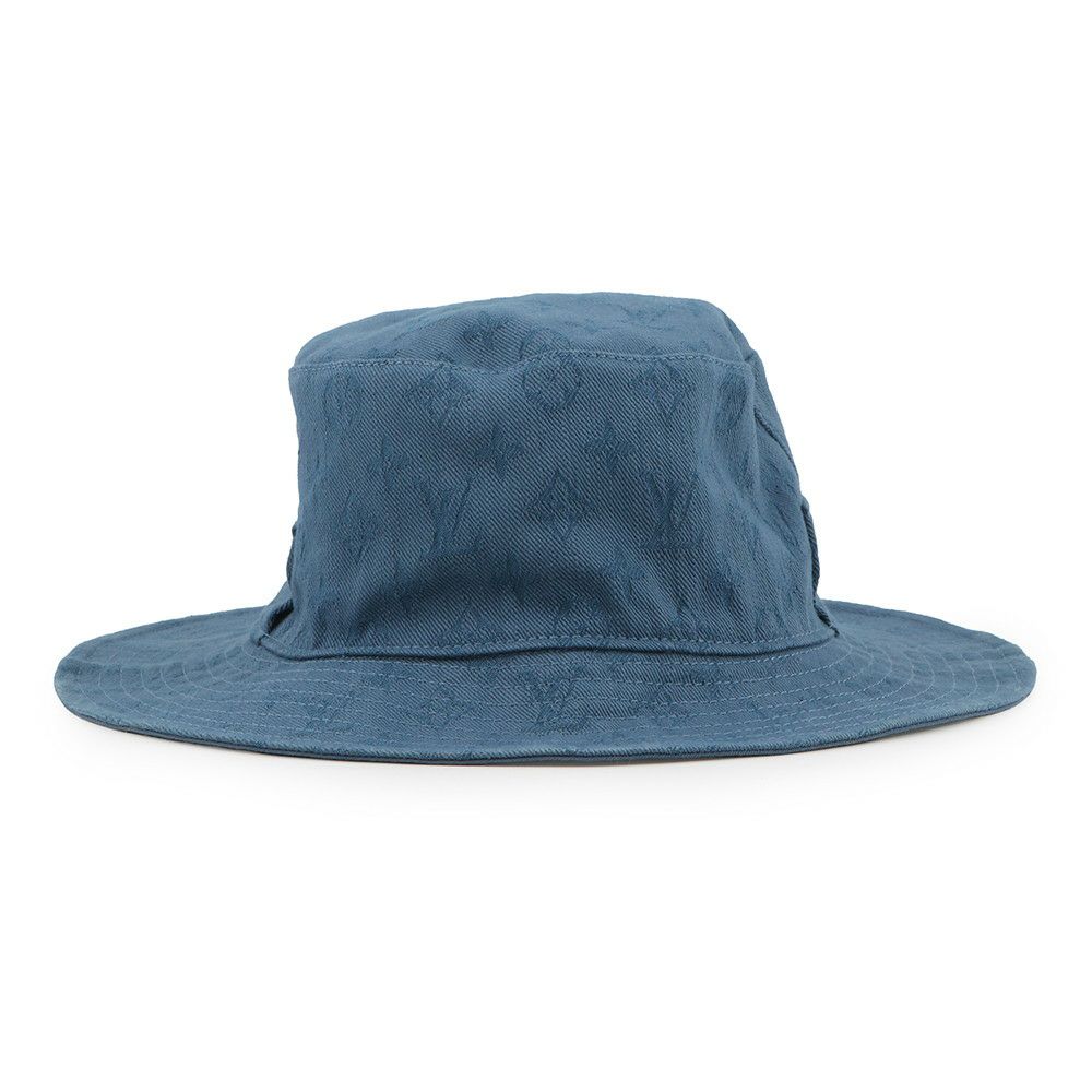 ルイヴィトン バケットハット リバーシブル シャプカ・スケーター カラー ブロックス メンズサイズL M77592 帽子