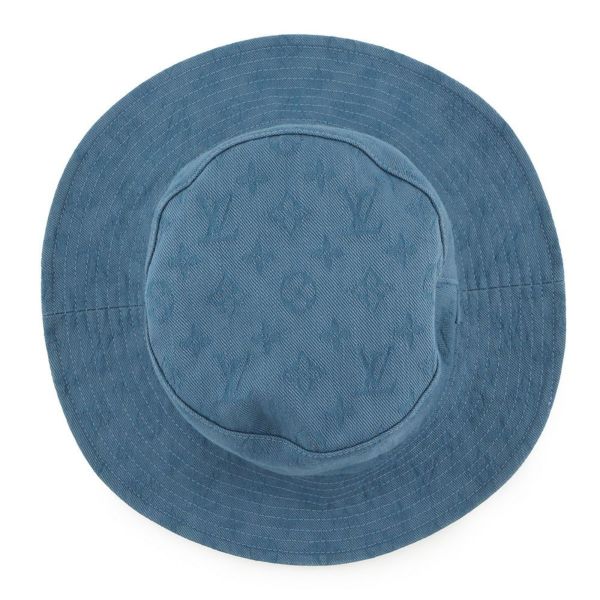 ルイヴィトン バケットハット リバーシブル シャプカ・スケーター カラー ブロックス メンズサイズL M77592 帽子