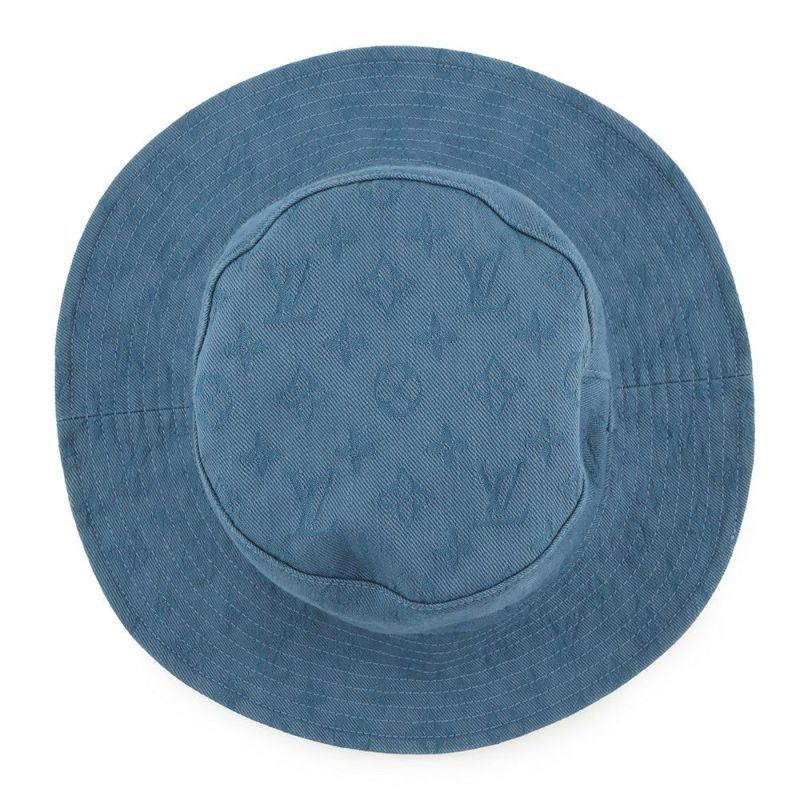 ルイヴィトン バケットハット リバーシブル シャプカ・スケーター カラー ブロックス メンズサイズL M77592 帽子