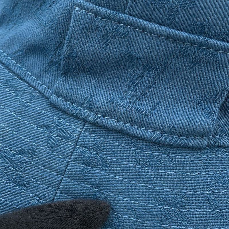 ルイヴィトン バケットハット リバーシブル シャプカ・スケーター カラー ブロックス メンズサイズL M77592 帽子