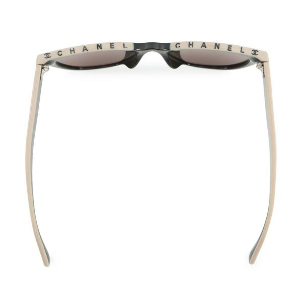シャネル サングラス ココマーク バタフライ シェイプ 54□20 140 5414-A CHANEL アイウェア 黒