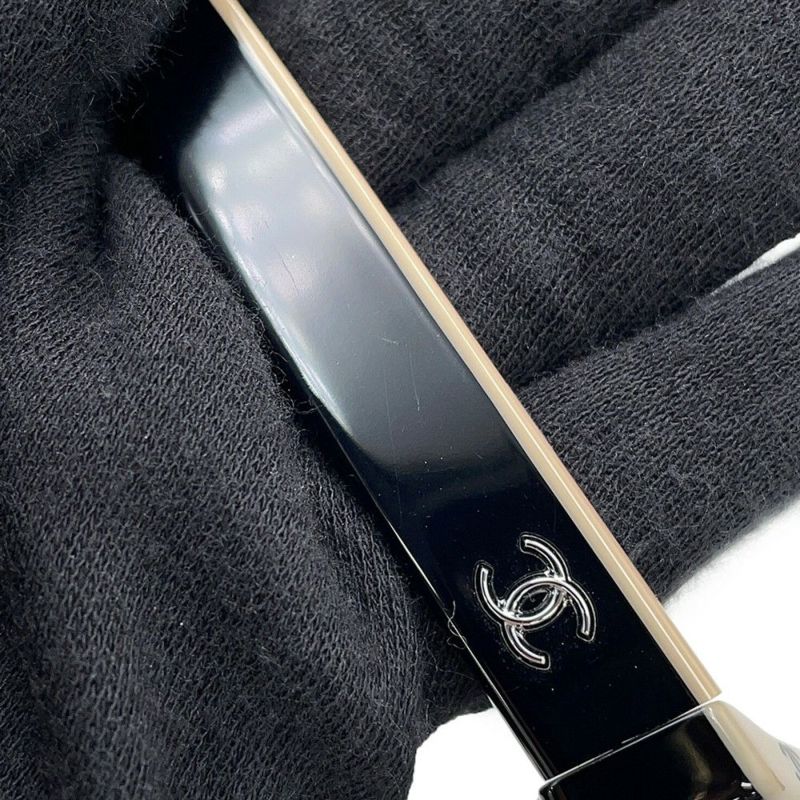 シャネル サングラス ココマーク バタフライ シェイプ 54□20 140 5414-A CHANEL アイウェア 黒