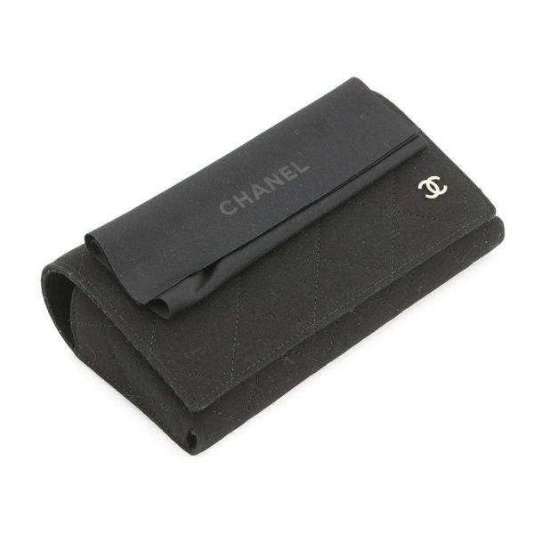 シャネル サングラス ココマーク バタフライ シェイプ 54□20 140 5414-A CHANEL アイウェア 黒