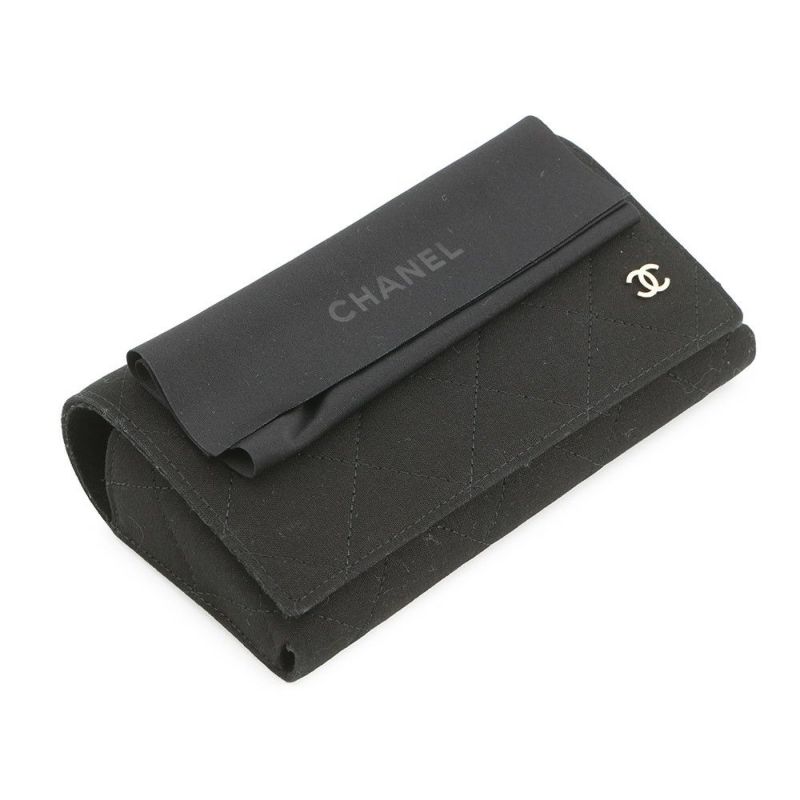 シャネル サングラス ココマーク バタフライ シェイプ 54□20 140 5414-A CHANEL アイウェア 黒