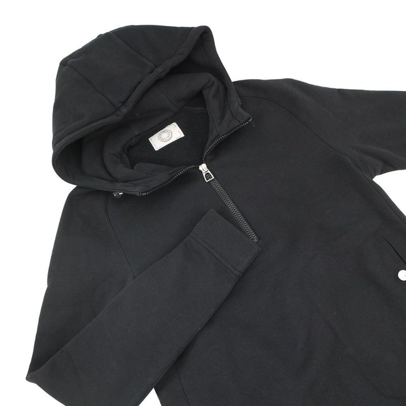 エルメス スウェット エルメス・フィット コットン レディースサイズS HERMES トップス 黒