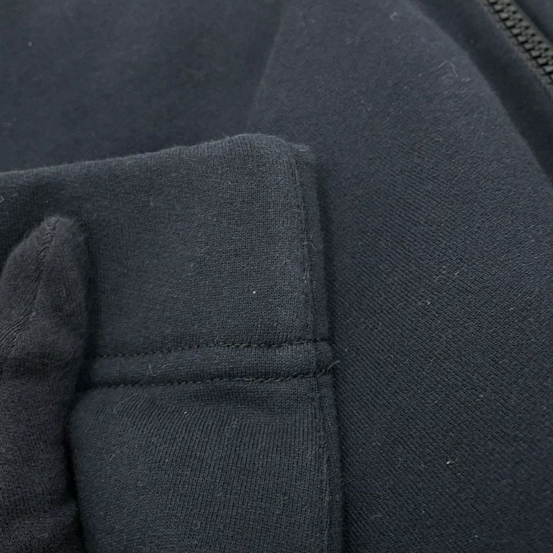 エルメス スウェット エルメス・フィット コットン レディースサイズS HERMES トップス 黒