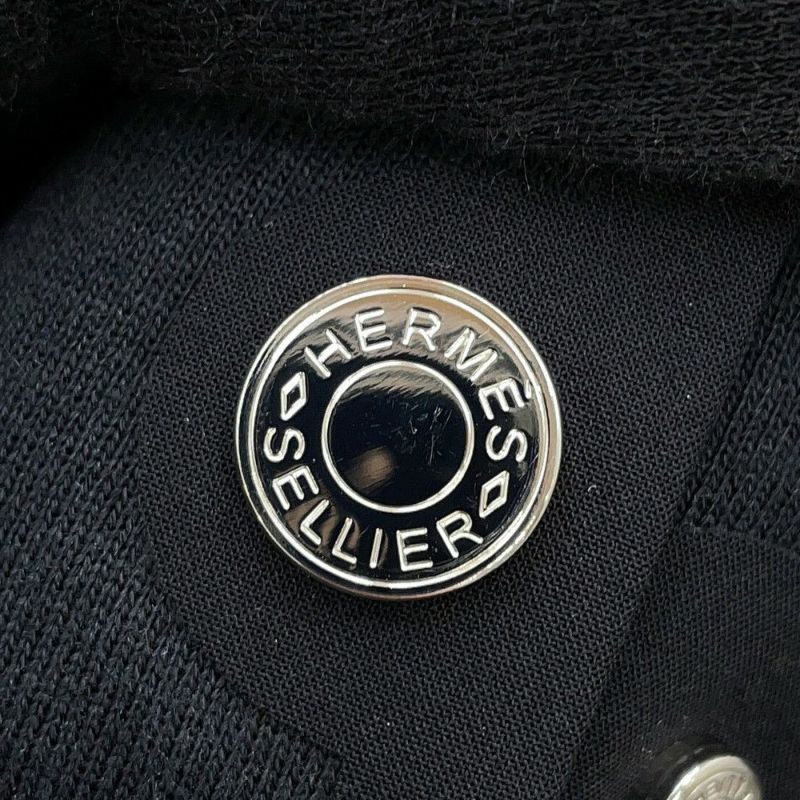 エルメス スウェット エルメス・フィット コットン レディースサイズS HERMES トップス 黒