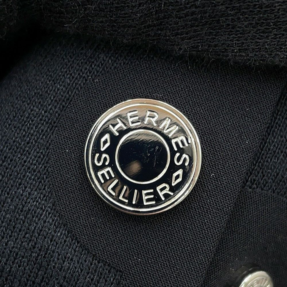 エルメス スウェット エルメス・フィット コットン レディースサイズS HERMES トップス 黒