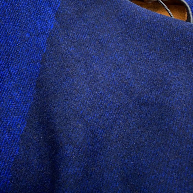 エルメス ポンチョ ハイランド リバーシブル ウール カシミア HERMES ケープ タッセル付き チェック アウター