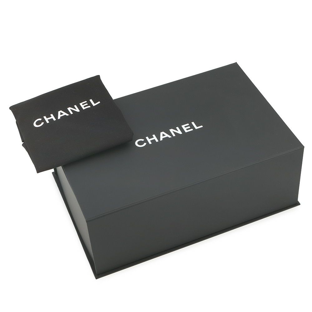 シャネル チェーンショルダーバッグ ココマーク マトラッセ ラムスキン AS5259 CHANEL 黒