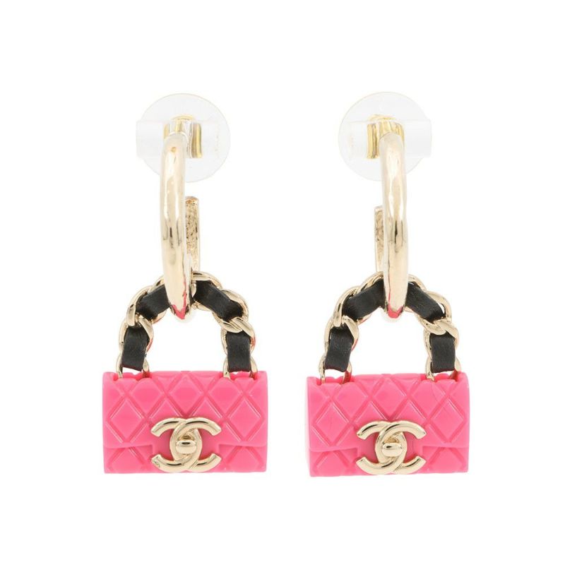 シャネル ピアス ココマーク マトラッセ バッグモチーフ B23C CHANEL アクセサリー