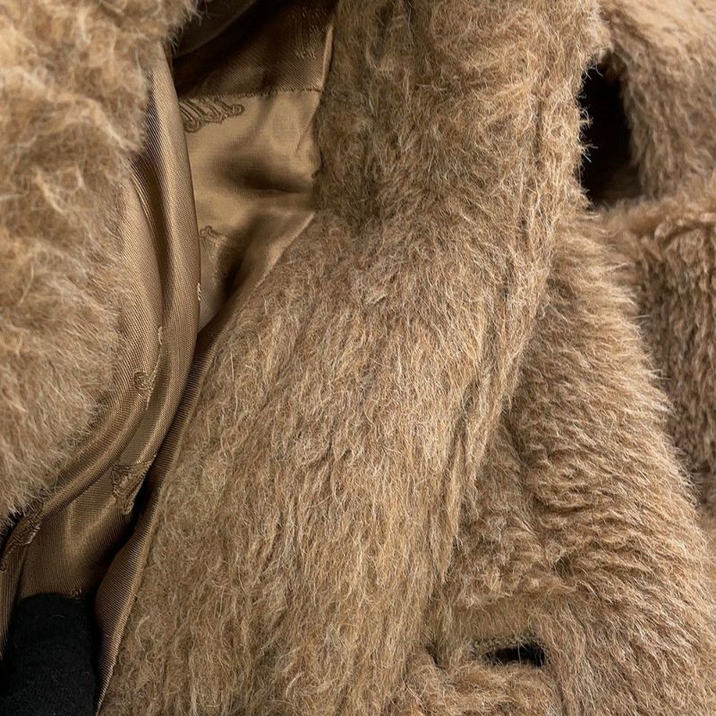 マックスマーラ アウター テディベア ケープ ポンチョ アルパカ カシミヤ レディースサイズSM 2347361833 MaxMara