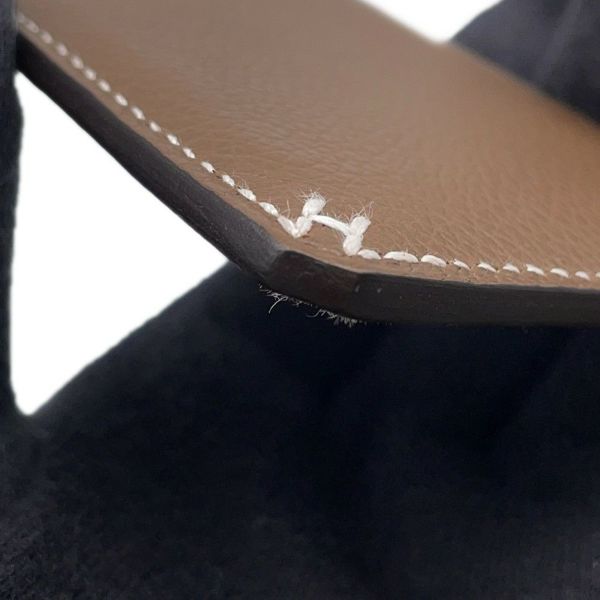 エルメス カードケース Hセリエ エトゥープ エバーカラー W刻印 HERMES カード