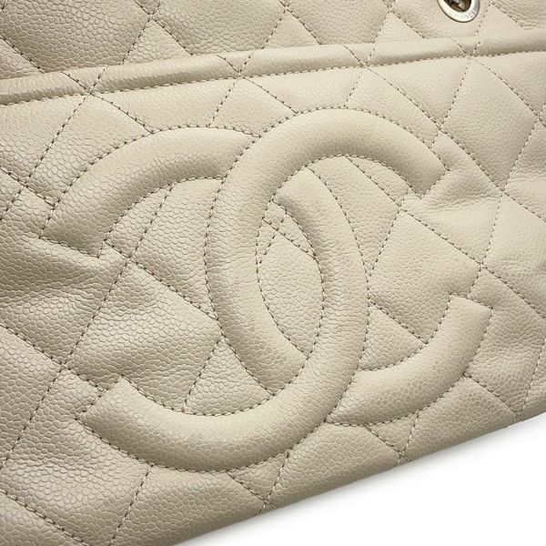 シャネル チェーントートバッグ マトラッセ デカココマーク キャビアスキン A48374 CHANEL ショルダーバッグ