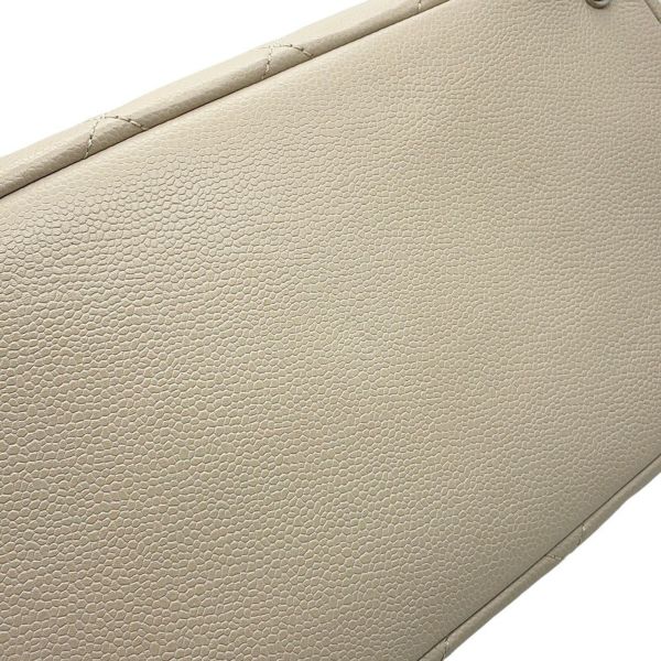 シャネル チェーントートバッグ マトラッセ デカココマーク キャビアスキン A48374 CHANEL ショルダーバッグ