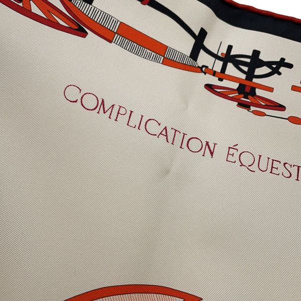 エルメス スカーフ カレ90 コンプリケーション・エケストル Complication Equestre HERMES シルク 2024秋冬