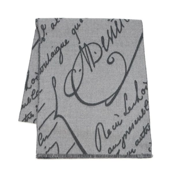 ベルルッティ マフラー スクリットパターン スカーフ ウール Berluti