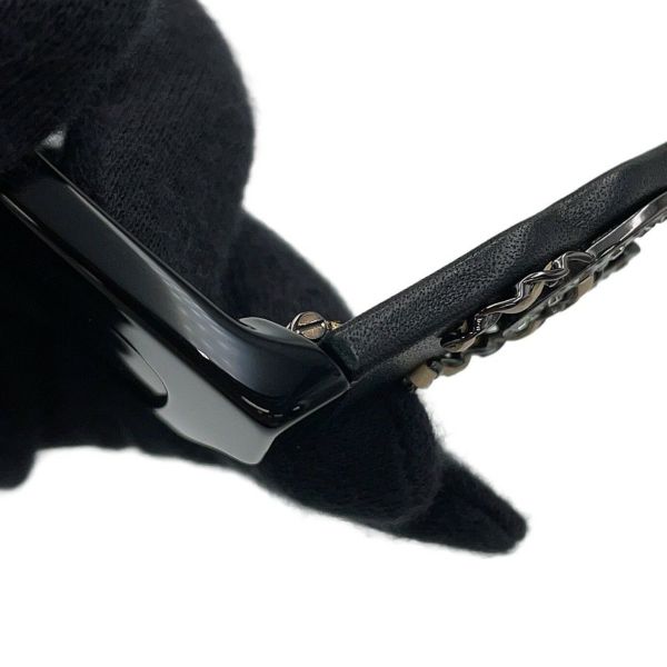 シャネル サングラス ココマーク キャットアイ アイウェア 5456Q-A CHANEL アイウェア 黒